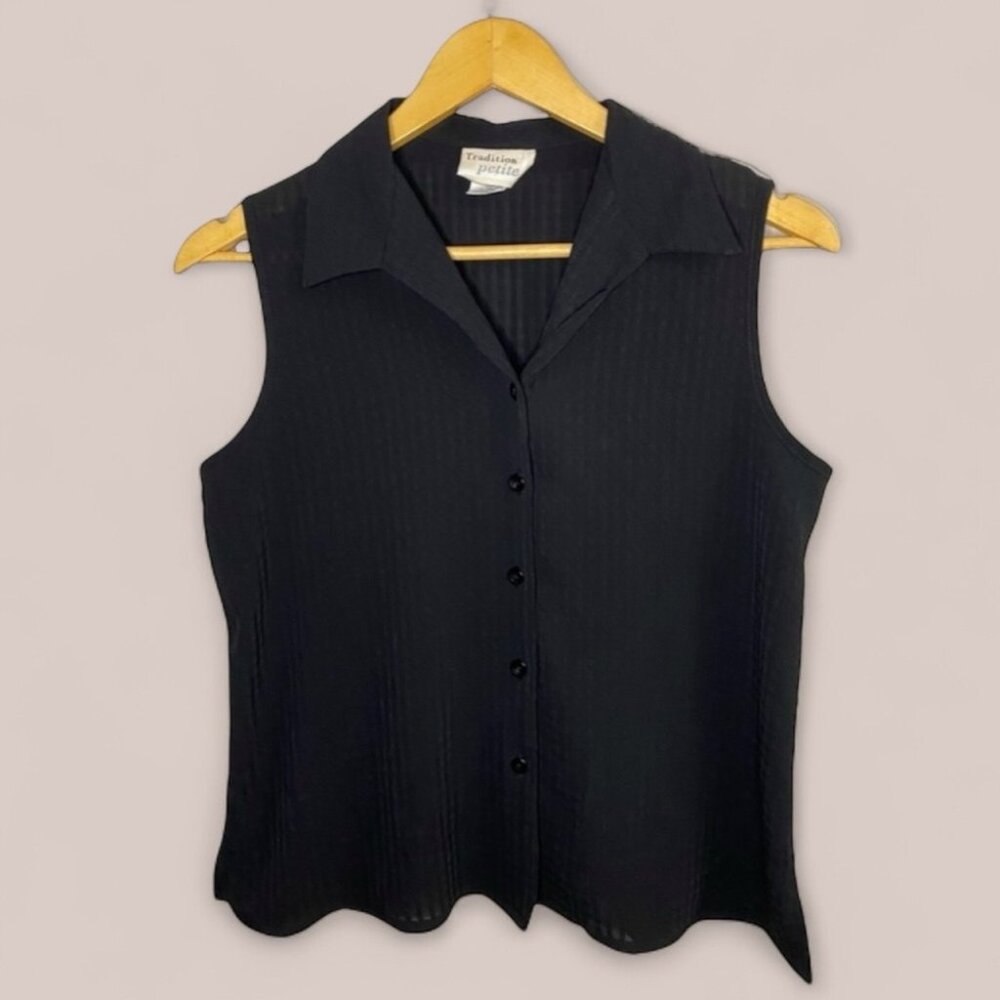 Vintage Traditions Made in Canada Petite Sheer Sleeveless Tank